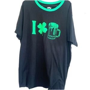 Men's Saint Patricks Day I Love Beer T-Shirt XL